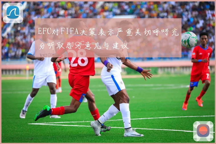 EFC对FIFA决策表示严重关切呼吁充分听取各方意见与建议